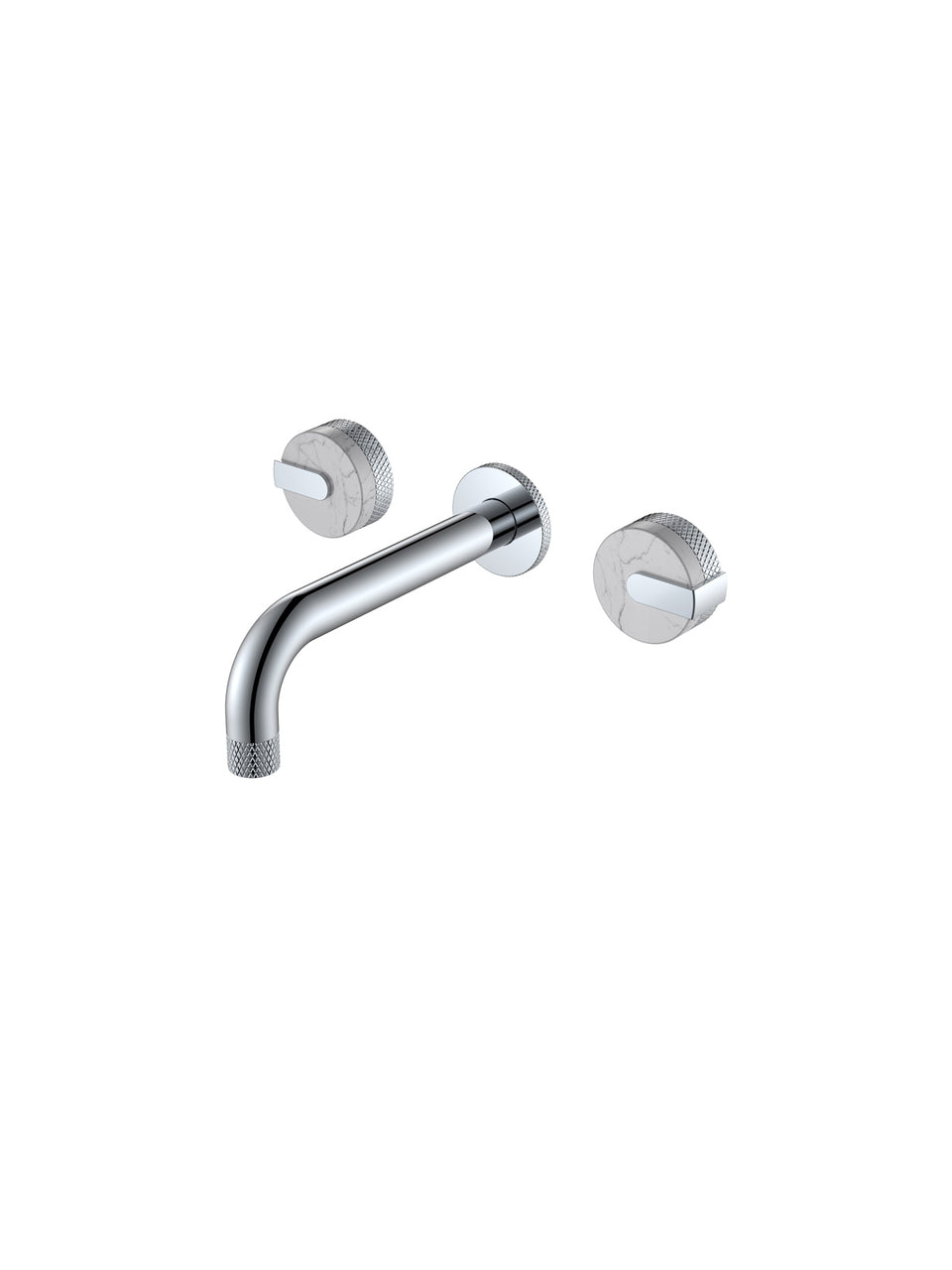 WALL MOUNTED BASIN MIXER TAP-CHROME