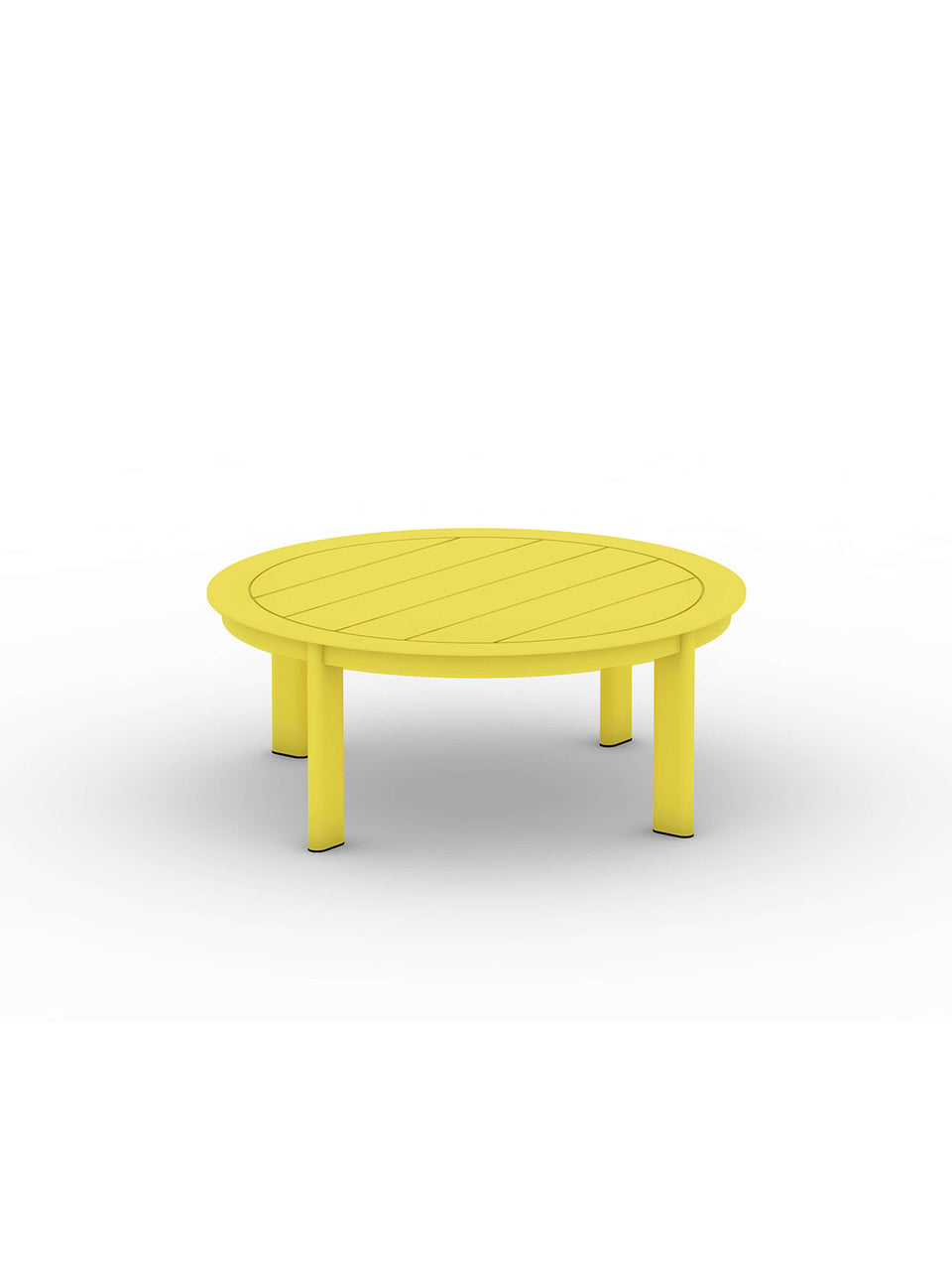 NEMI COFFEE TABLE ROUND OUTDOOR ALUMINIUM