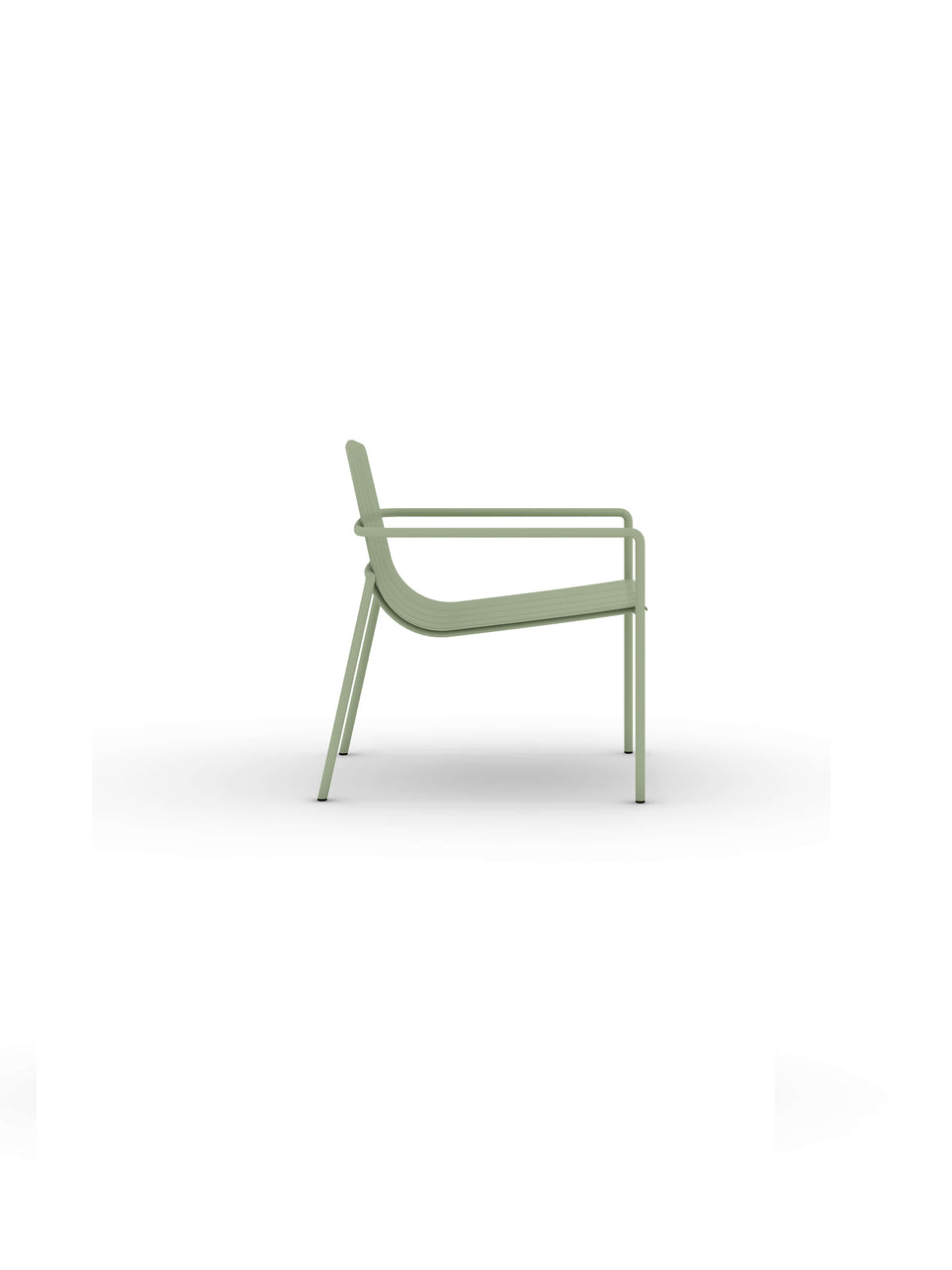 DASIA LOUNGE CHAIR WITH ARMREST OURDOOR ALUMINIUM STACKABLE