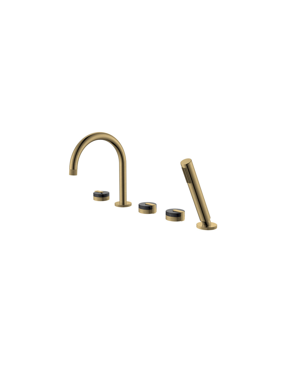 5 HOLE BATH SYSTEM-GOLD BRUSHED