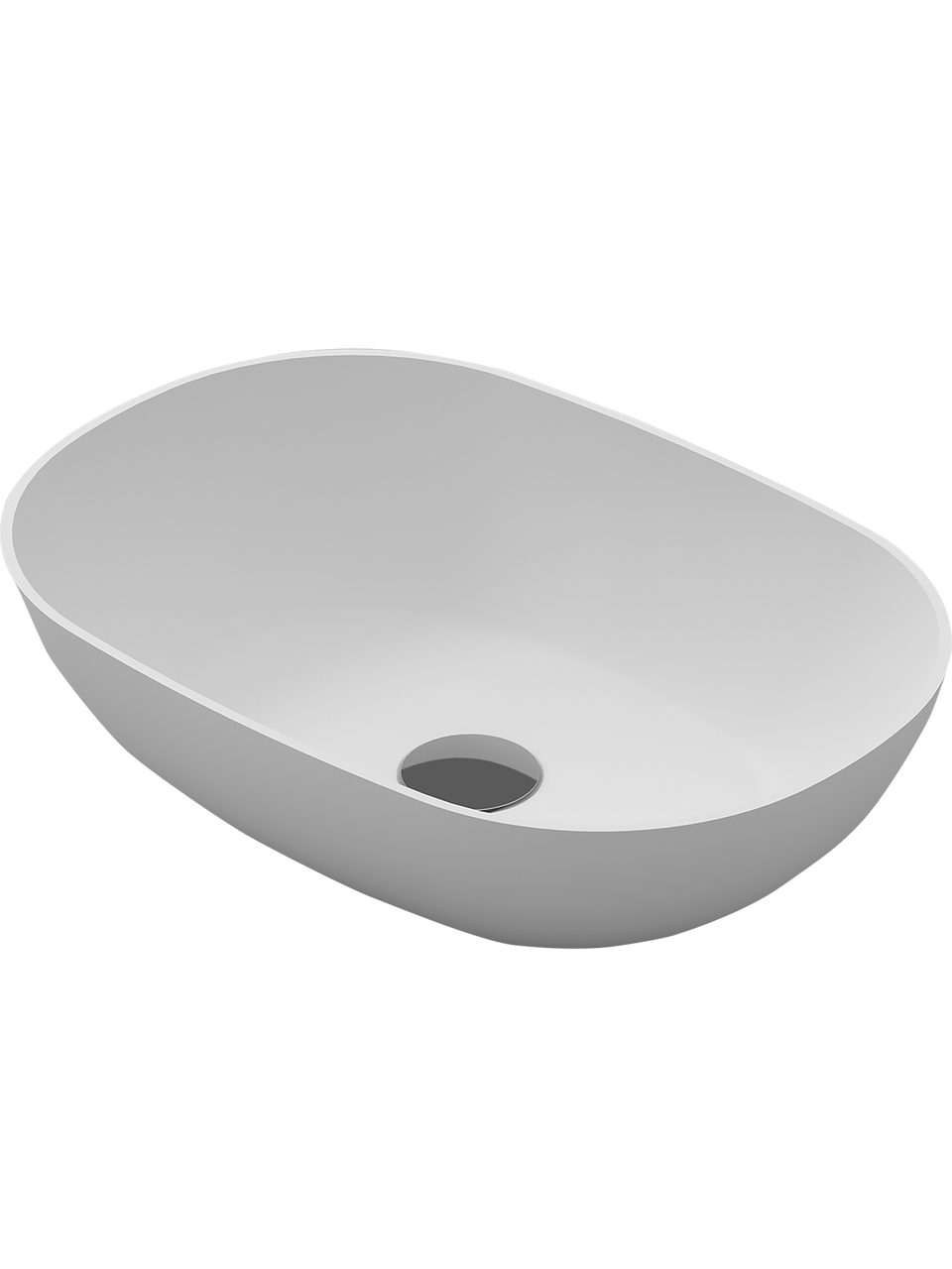 ACRYLIC WASH BASIN SINK-MATTE WHITE