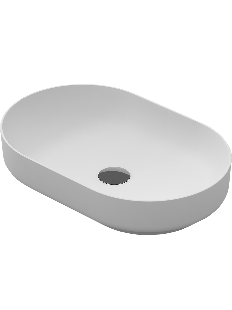 ACRYLIC WASH BASIN SINK-MATTE WHITE