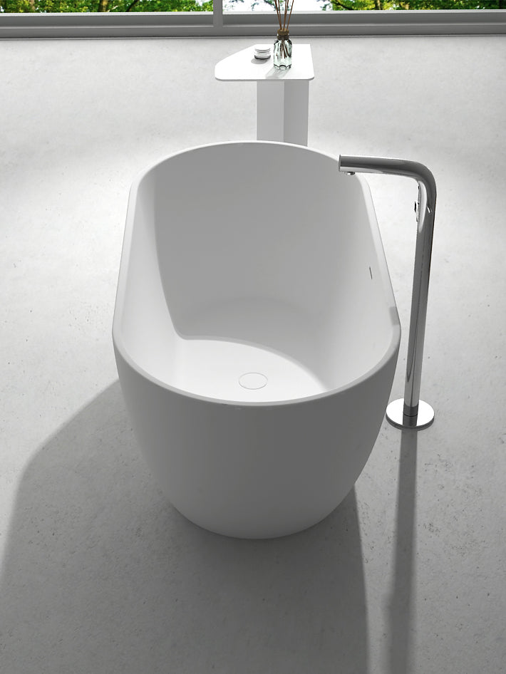 ACRYLIC FREE STANDING BATH-MATTE WHITE