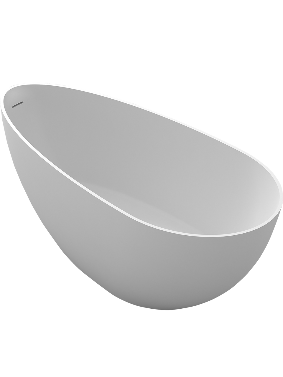 ACRYLIC FREE STANDING BATH-MATTE WHITE