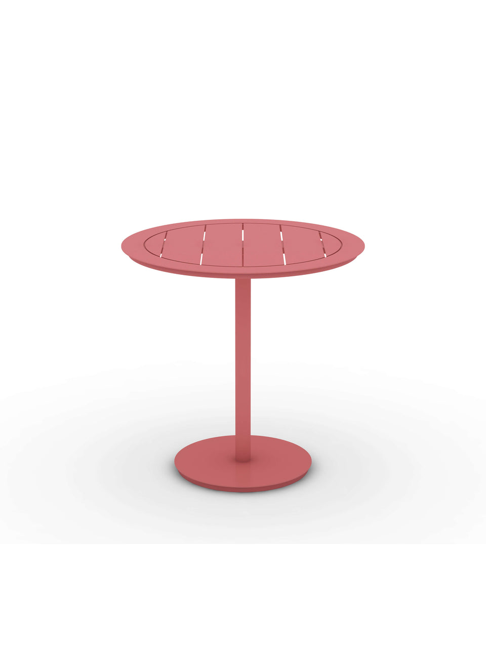 NEMI BAR DINING TABLE ROUND OUTDOOR ALUMINIUM