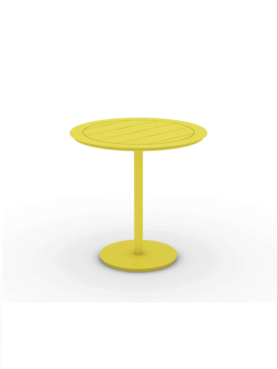 NEMI BAR DINING TABLE ROUND OUTDOOR ALUMINIUM