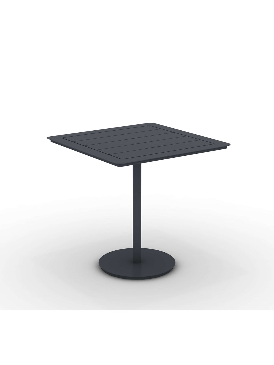 NEMI BAR DINING TABLE ROUND OUTDOOR ALUMINIUM