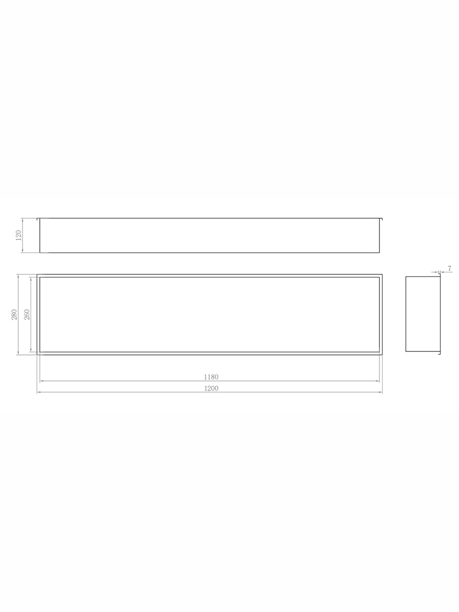 304 STAINLESS STEEL SHOWER NICHE