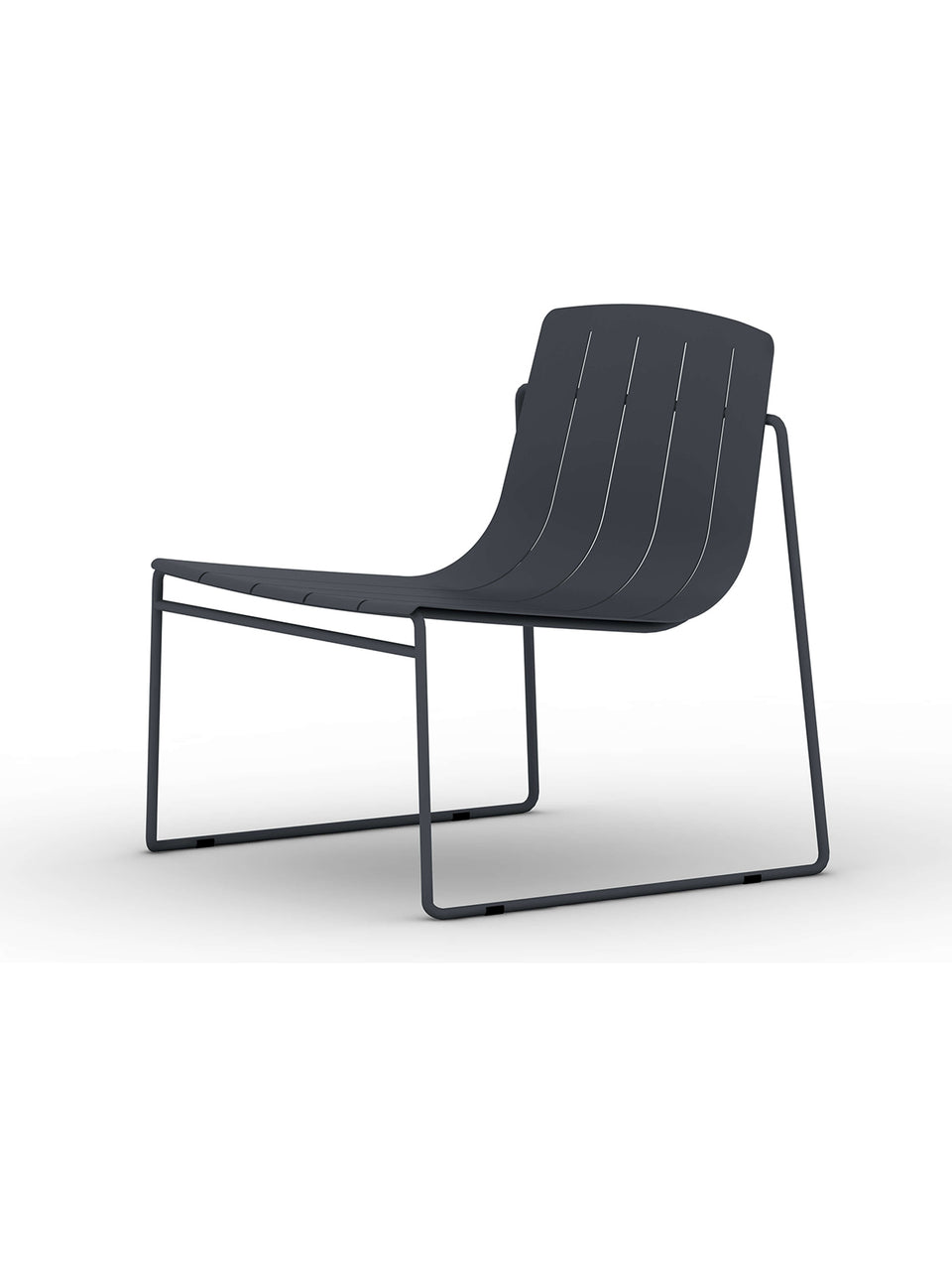 DASIA LOUNGE CHAIR OUTDOOR ALUMINIUM ATACKABLE SHLIDE FRAME